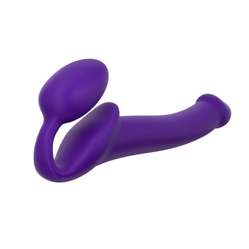 Strap-on-Me Semi-Realistic Bendable Strap-On Purple Medium