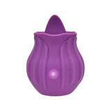 Loving Joy Rose Licking Clitoral Vibrator Purple