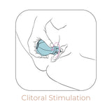 Adrien Lastic Caress Clitoral Stimulator Blue