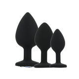 toosh-silicone-butt-plug-black-set-of-3-clear-stone